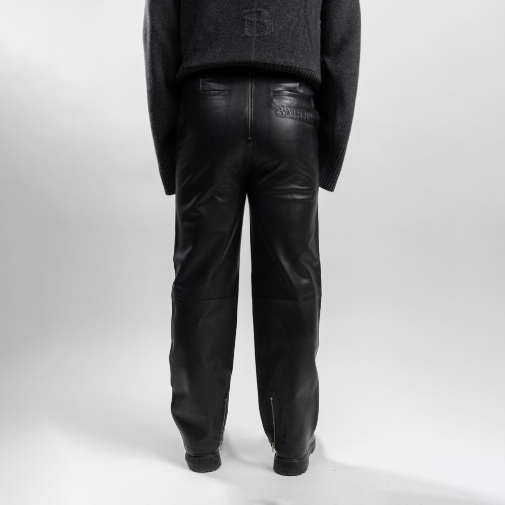 ALIA BARON Studio Leather trousers