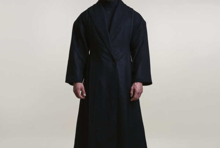 ARDOUR tighten waist overcoat baron studio