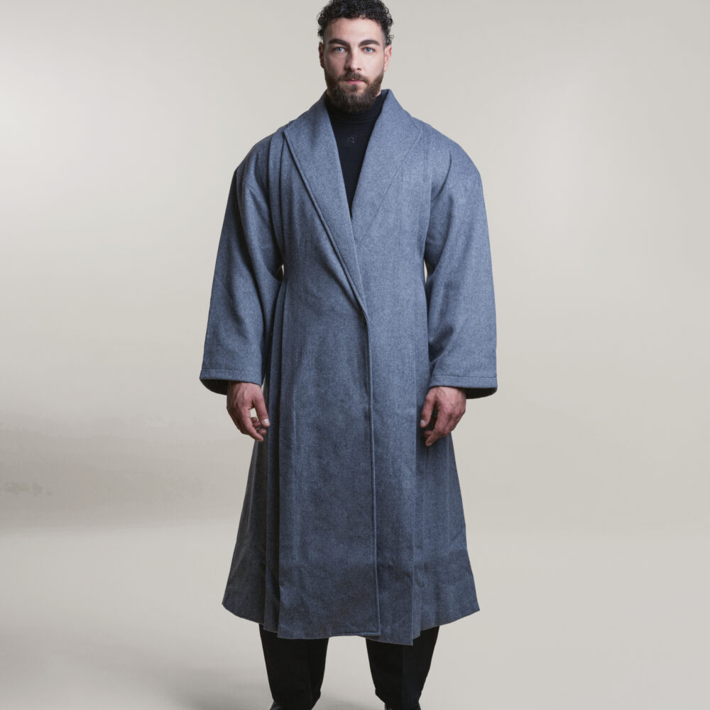 ARDOUR tighten waist overcoat baron studio